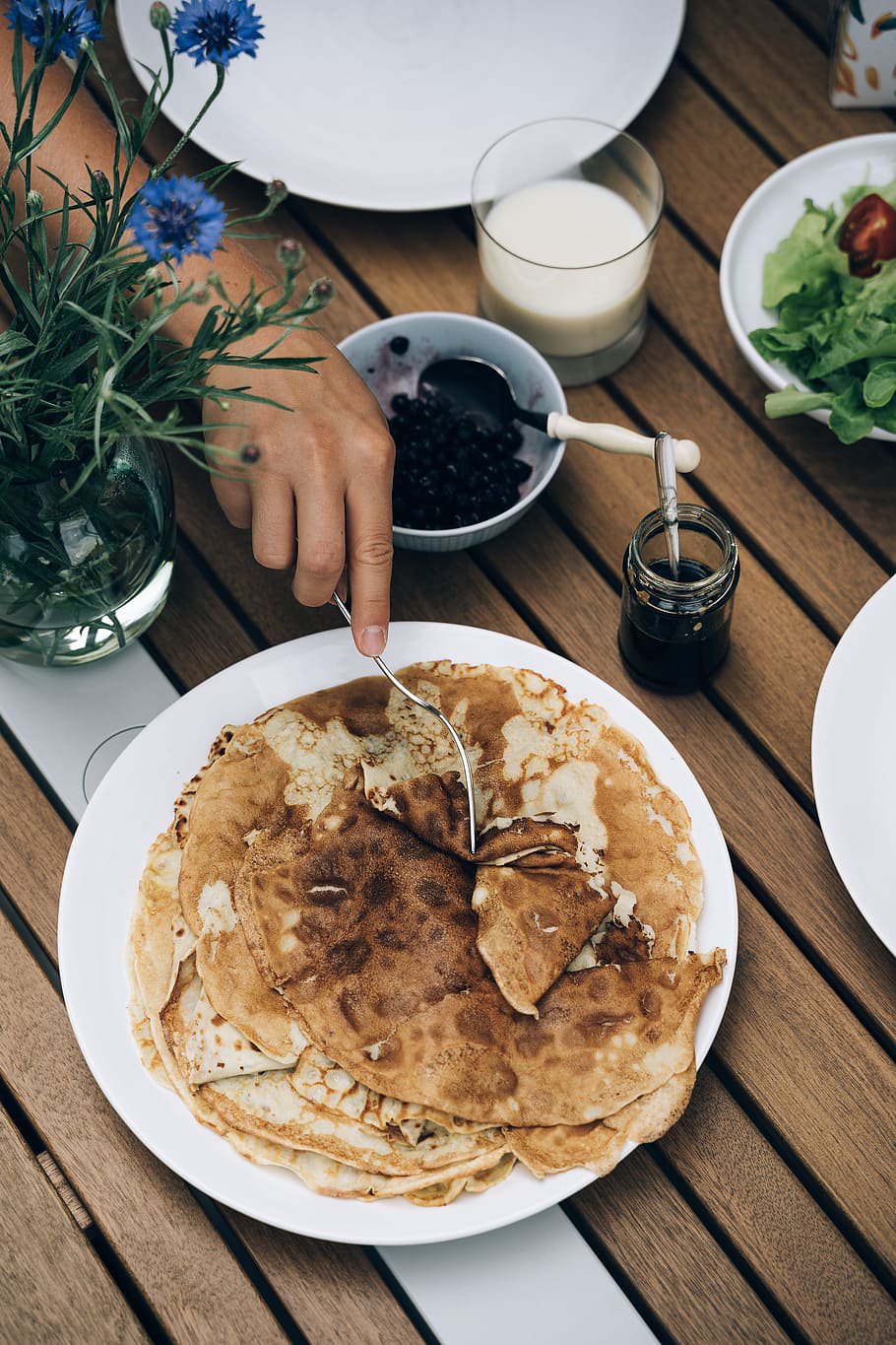 Pâte à crêpes à la bière